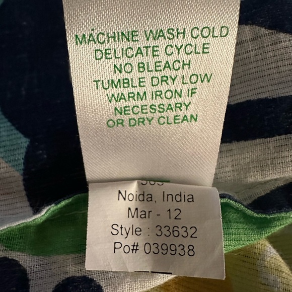 Lilly Pulitzer multicolor longsleeve blouse size XS - Picture 9 of 11